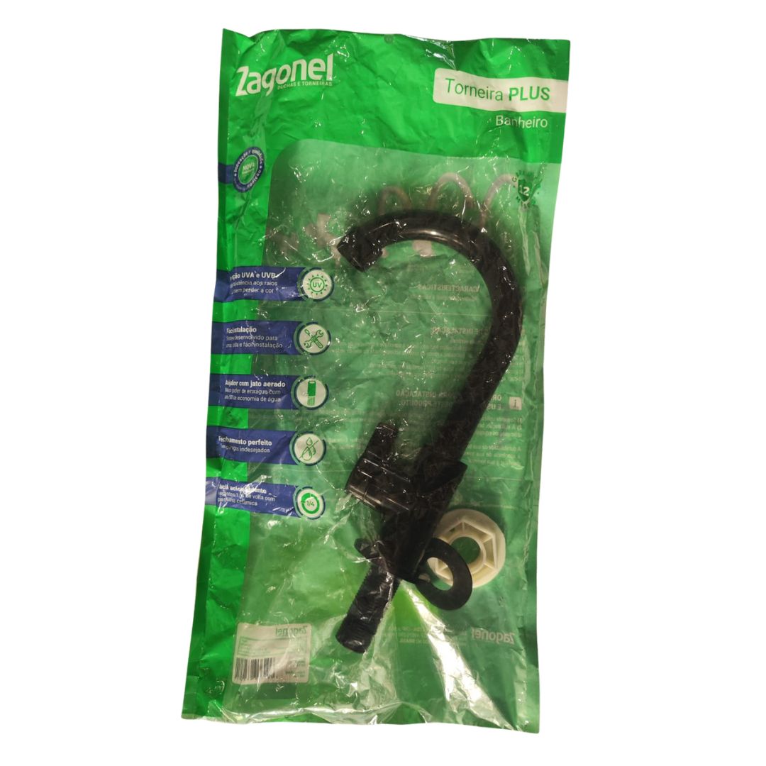 ZA TORNEIRA PLUS BANHEIRO PRETO