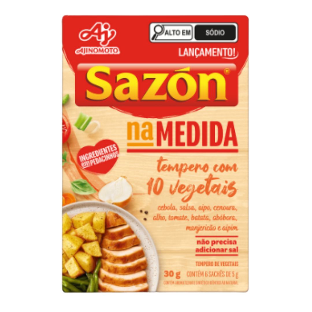 SAZON CALDO 10 VEGETAIS  30 G