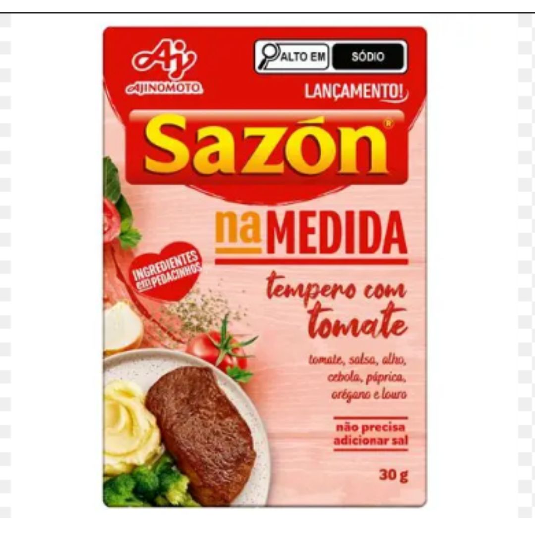 SAZON CALDO TEMPERO COM TOMATE 30 G