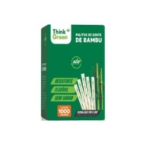 PALITO DENTE EMB BAMB THINK GREEN C/1000
