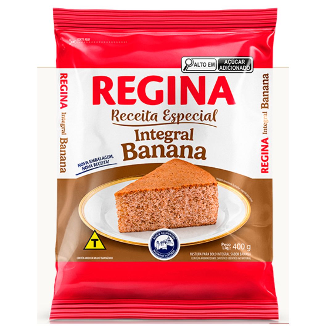 BZ MIST BOLO REGINA INTEGRAL 400G BANANA