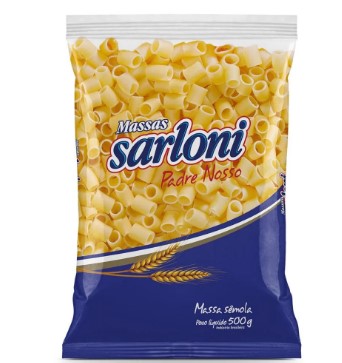 MACARRAO PADRE NOSSO SEMOLA 500G SARLONI