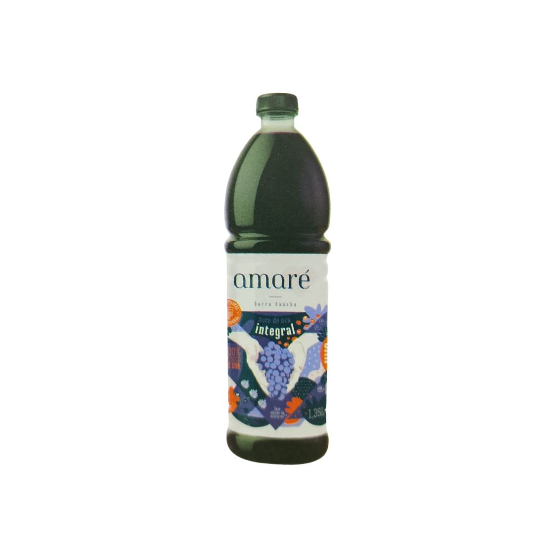 SUCO UVA TINTO AMARE INTEGRAL PET 1,35L