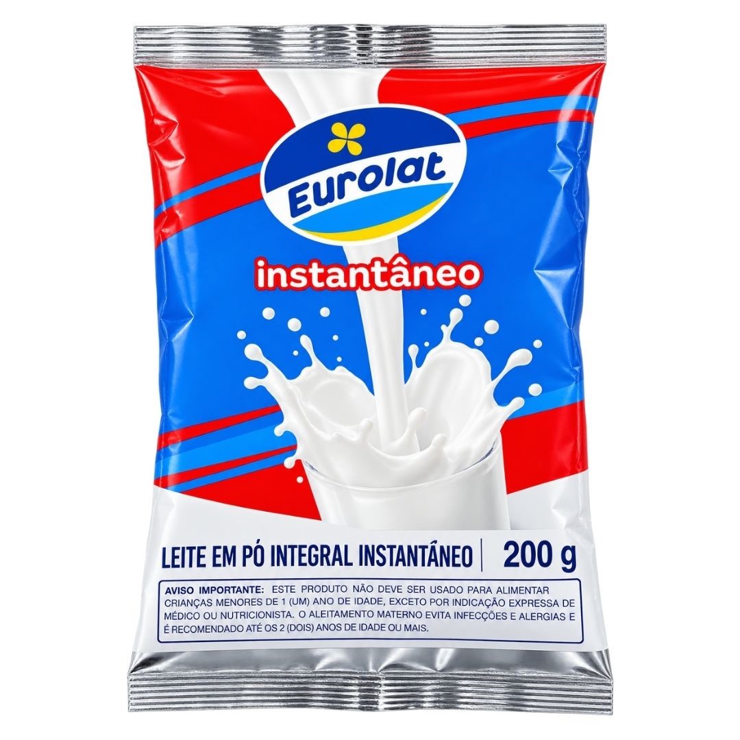 LEITE EM PO INTEGRAL INST 200 G EUROLAT