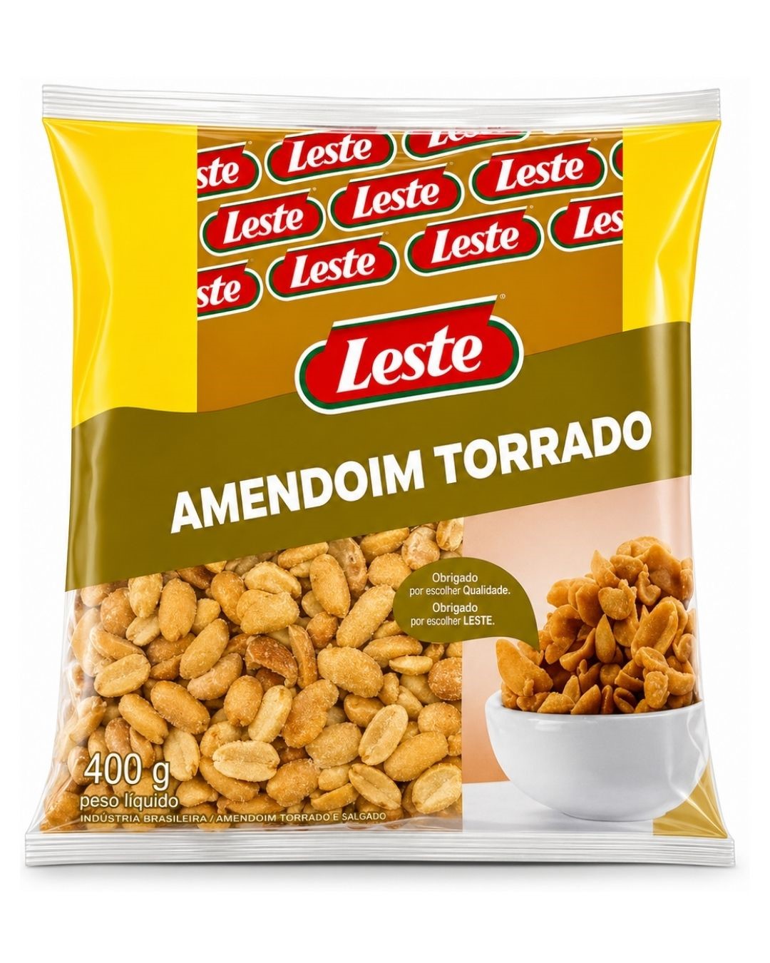 AMENDOIM LESTE TORRADO 400 G