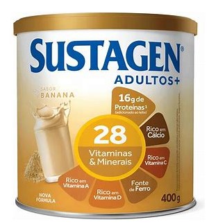 SUSTAGEM ADULTOS  400G  BANANA
