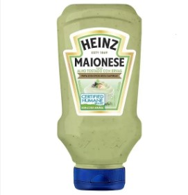 MAIONESE HEINZ ALHO E ERVAS 215G