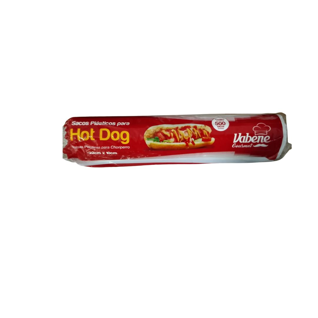 SACO PLASTICO HOTDOG VABENE 500UN