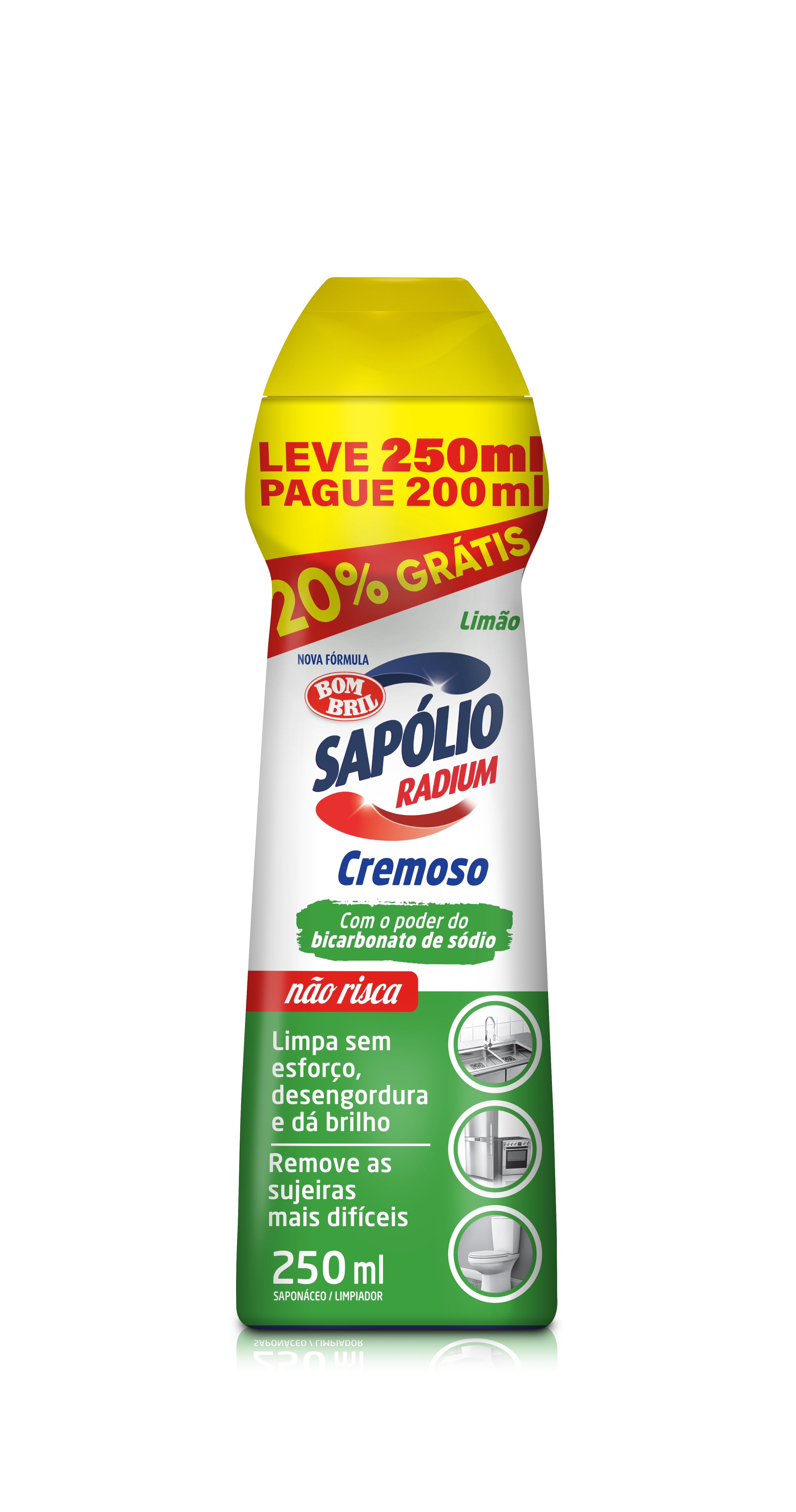 BB SAPOLIO RADIUM CREM. LIMA 250ML PROMO