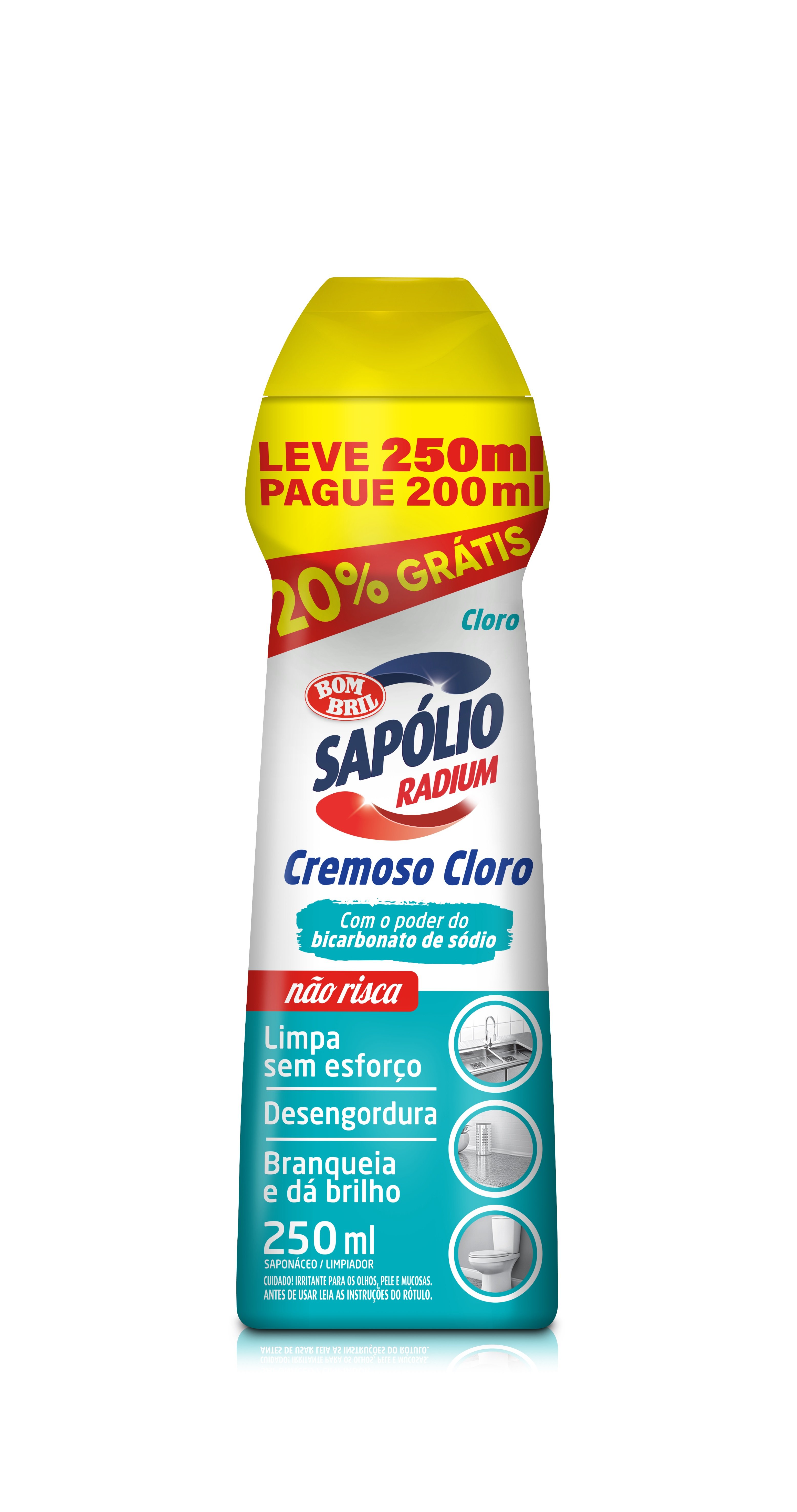 BB SAPOLIO RADIUM CREM CLORO 250ML PROMO
