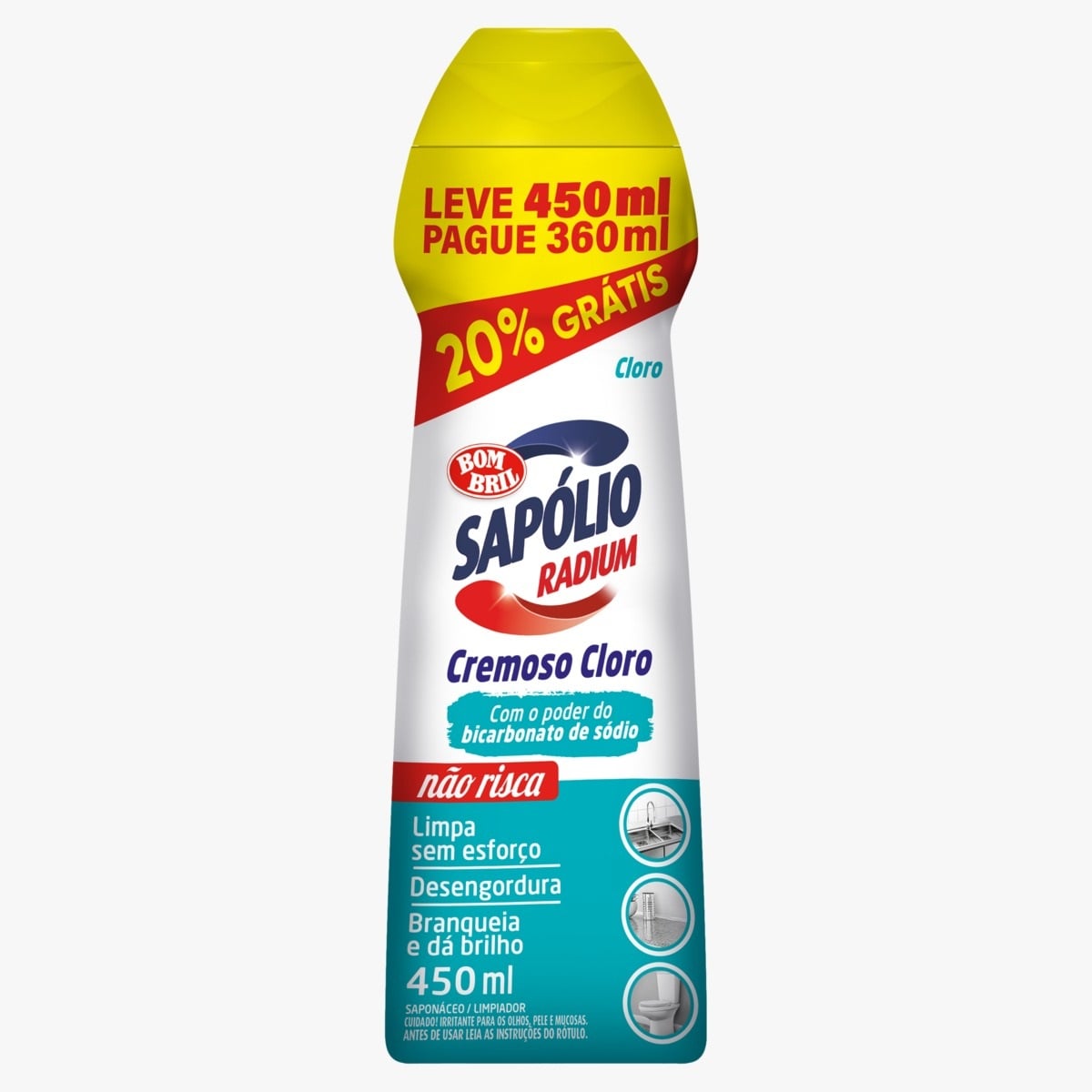 BB SAPOLIO RADIUM CREM CLORO 450ML PROMO