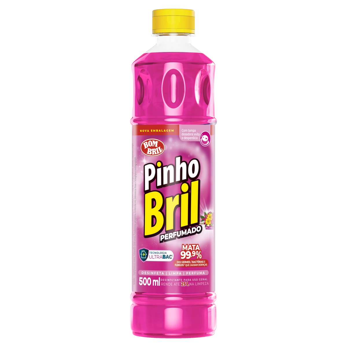 BB DESINF. 500 ML PINHO BRIL FLORAL