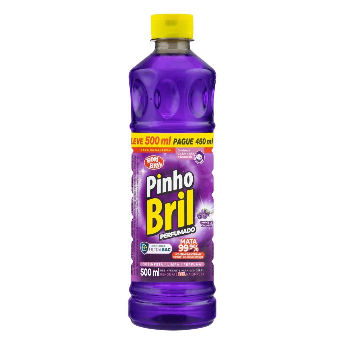 BB DESINF. 500ML PINHO BRIL LAVANDA PROM