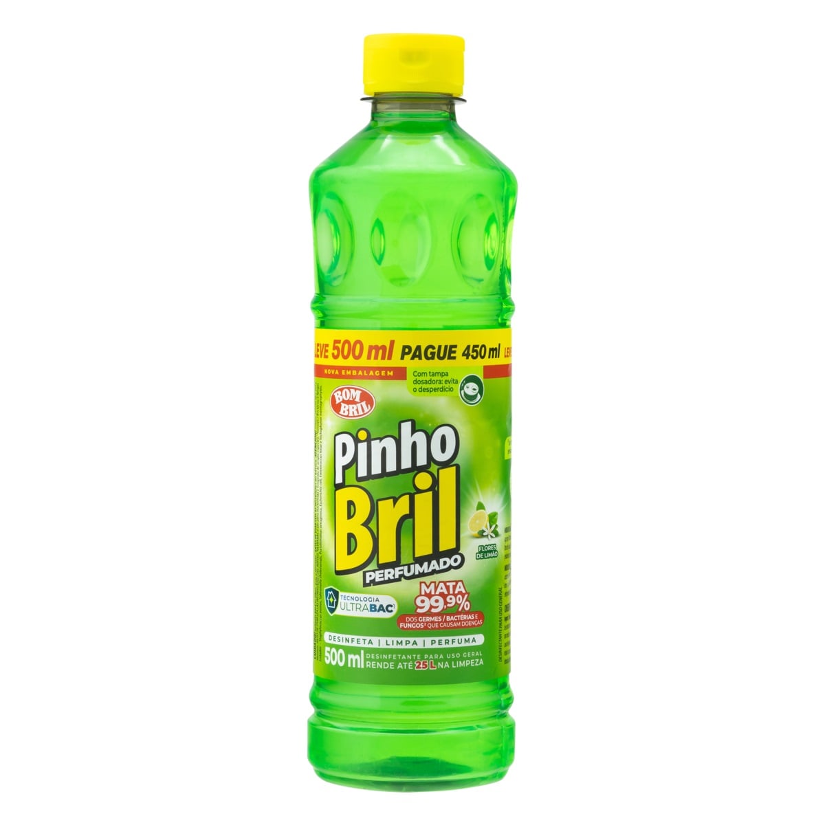 BB DESINF. 500ML PINHO BRIL FL LIMAO PRO