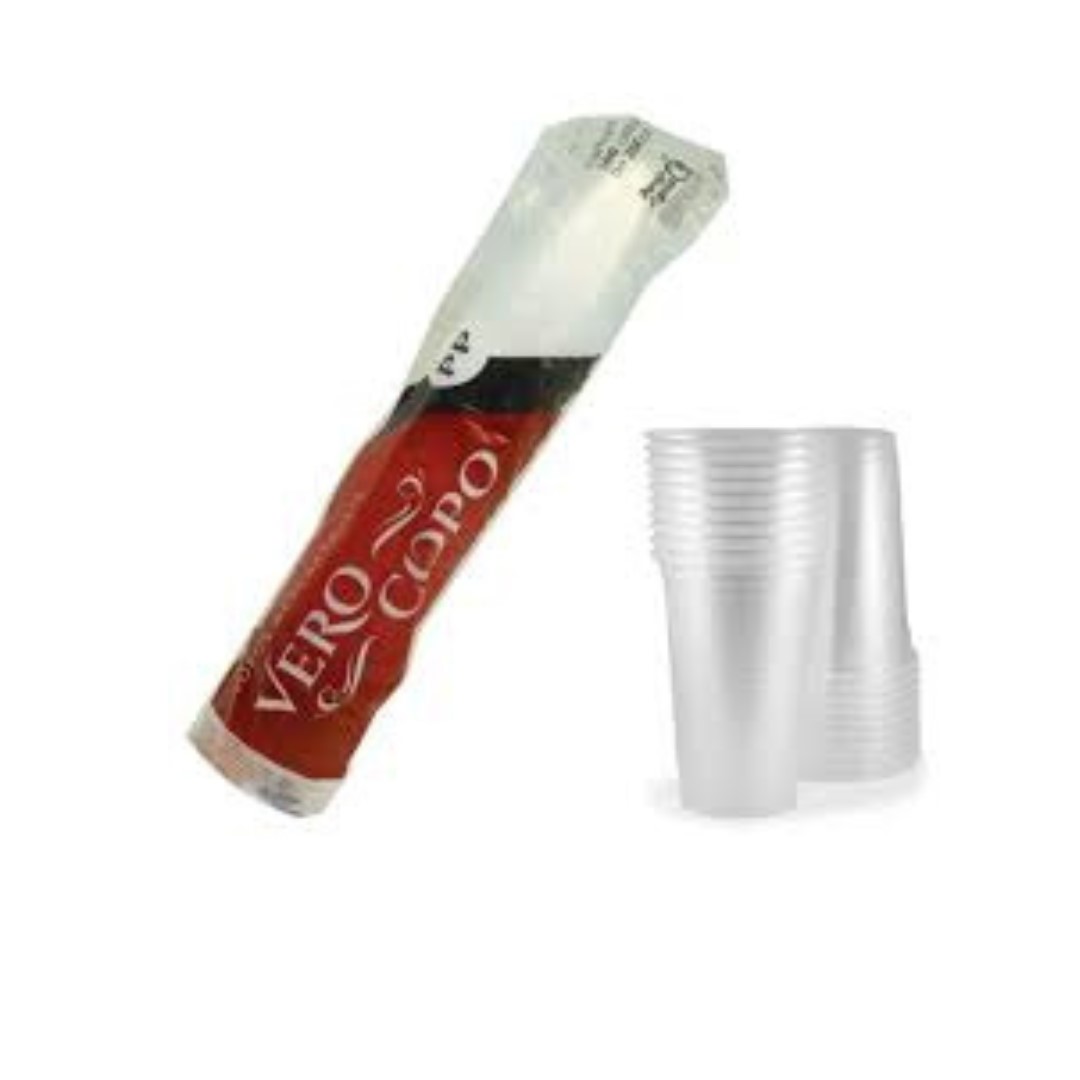 COPO DESC. VEROCOPO PP 200ML TRANSP