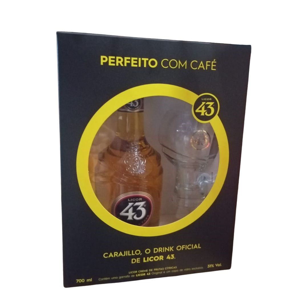 LICOR 43 DIEGO ZAMORA 700ML + COPO BALON