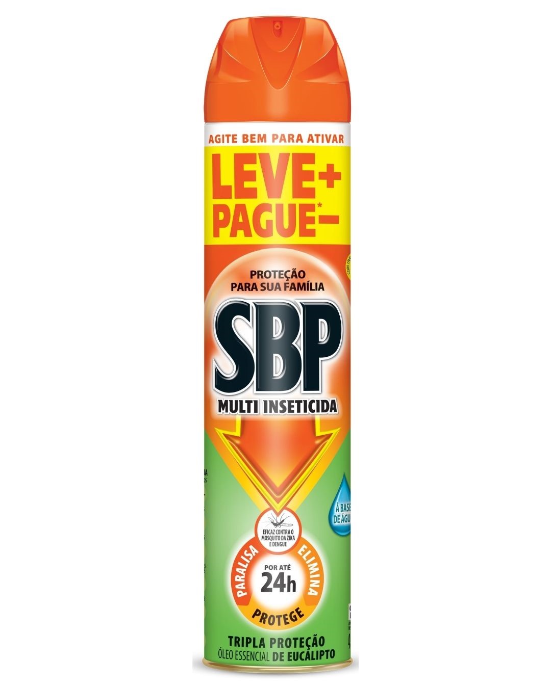 INSETICIDA SBP AERO MULT EUCALIPTO 450ML