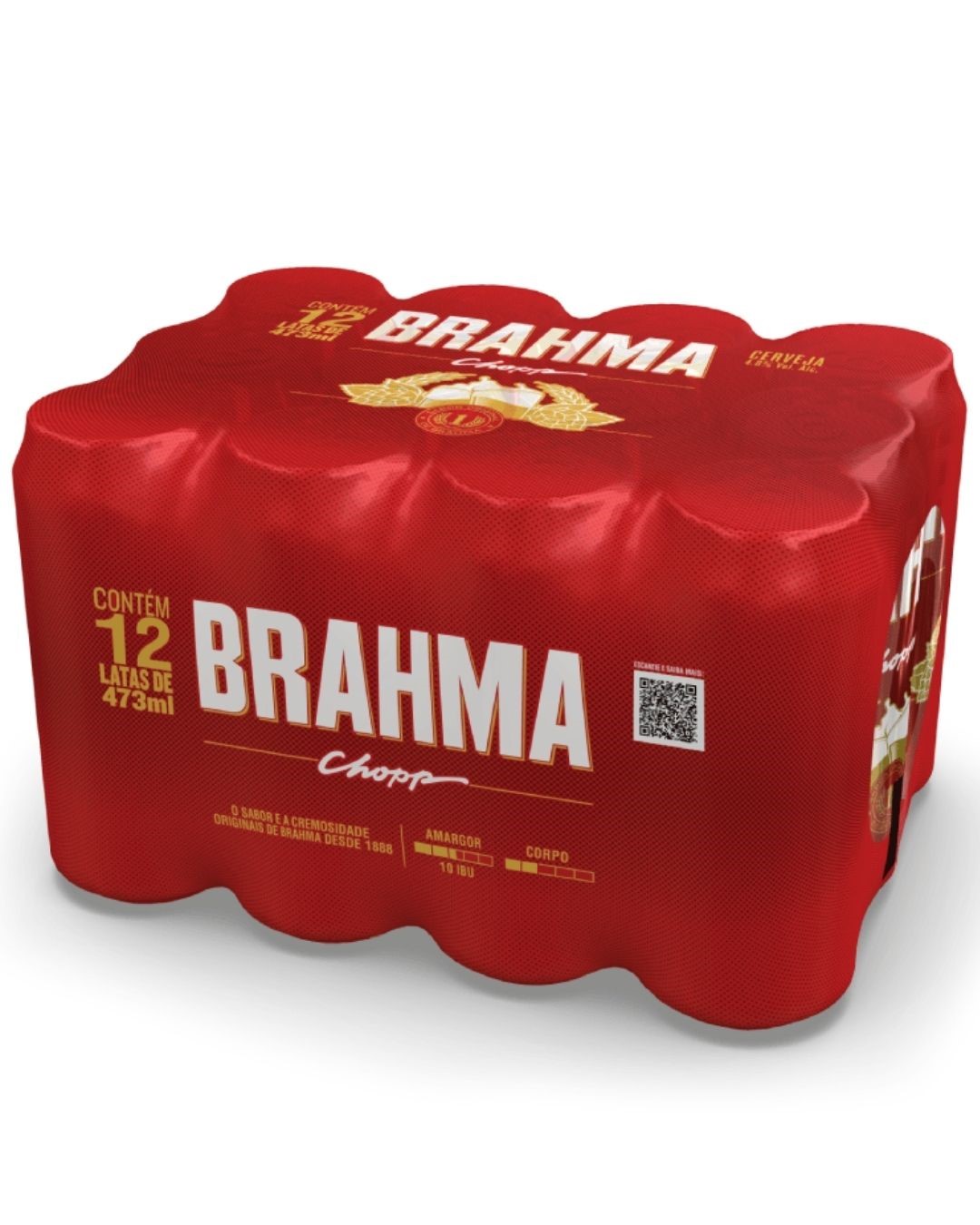 CERVEJA BRAHMA CHOPP LATA 473 ML