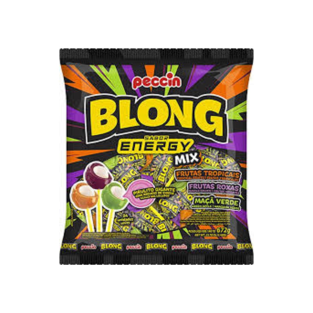 PIRULITO PECCIN BLONG ENERGY MIX 672 G