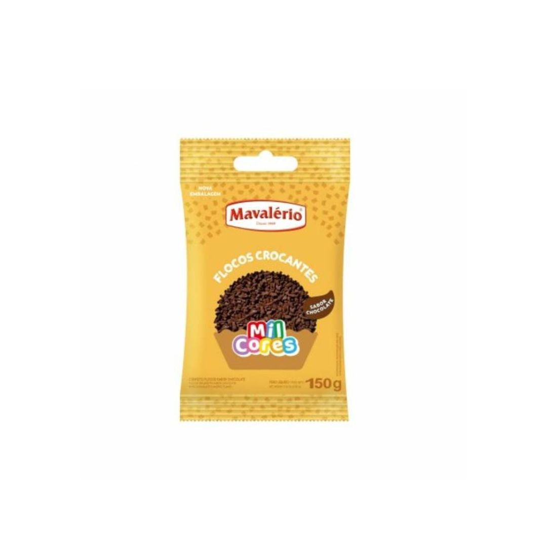 CONFEITO FLOCO CHOC. CROC MAVALERIO 120G