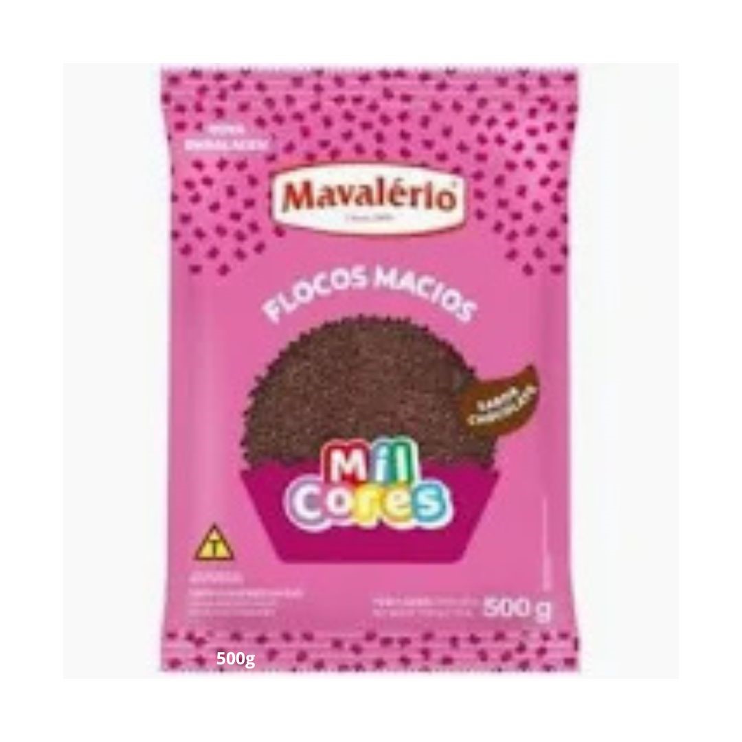 CONFEITO FLOCO CHOC. MAC. MAVALERIO 500G