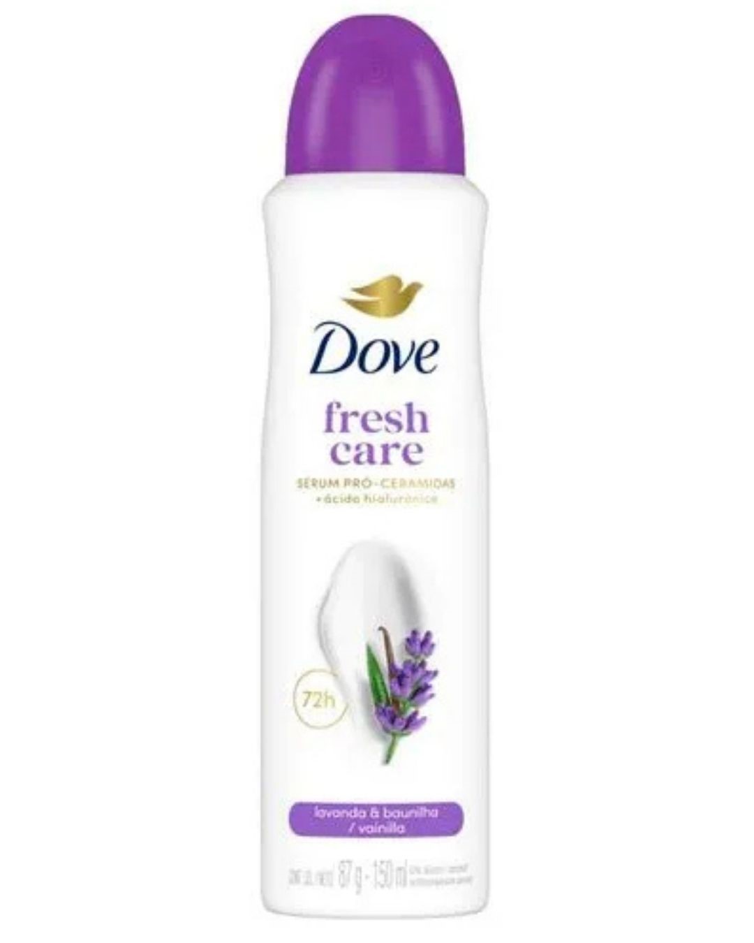 DESOD DOVE AERO 150ML FEM LAVANDA BAUN
