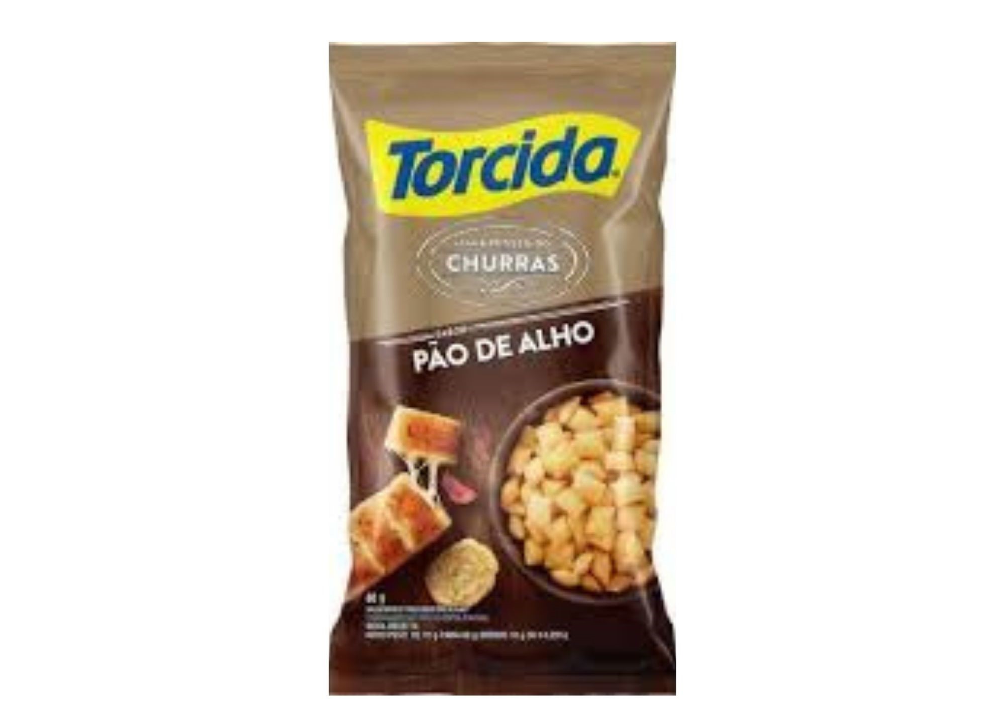 SALGADINHO TORCIDA 60 G PAO DE ALHO