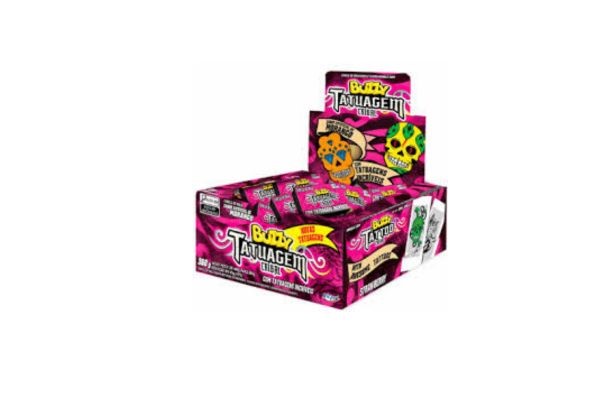 CHICLETE BUZZY TATTOO TRIBAL MORANG 360G