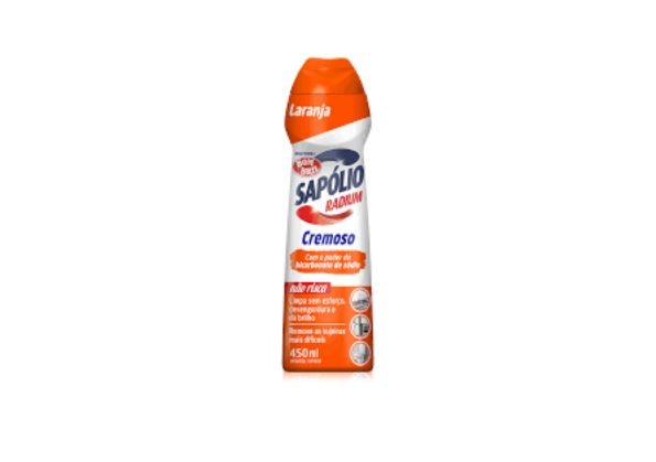 BB SAPOLIO RADIUM CREM. LARANJA 450ML
