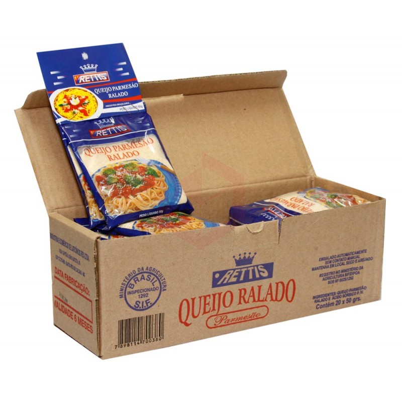 QUEIJO RALADO 50 G RETTIS