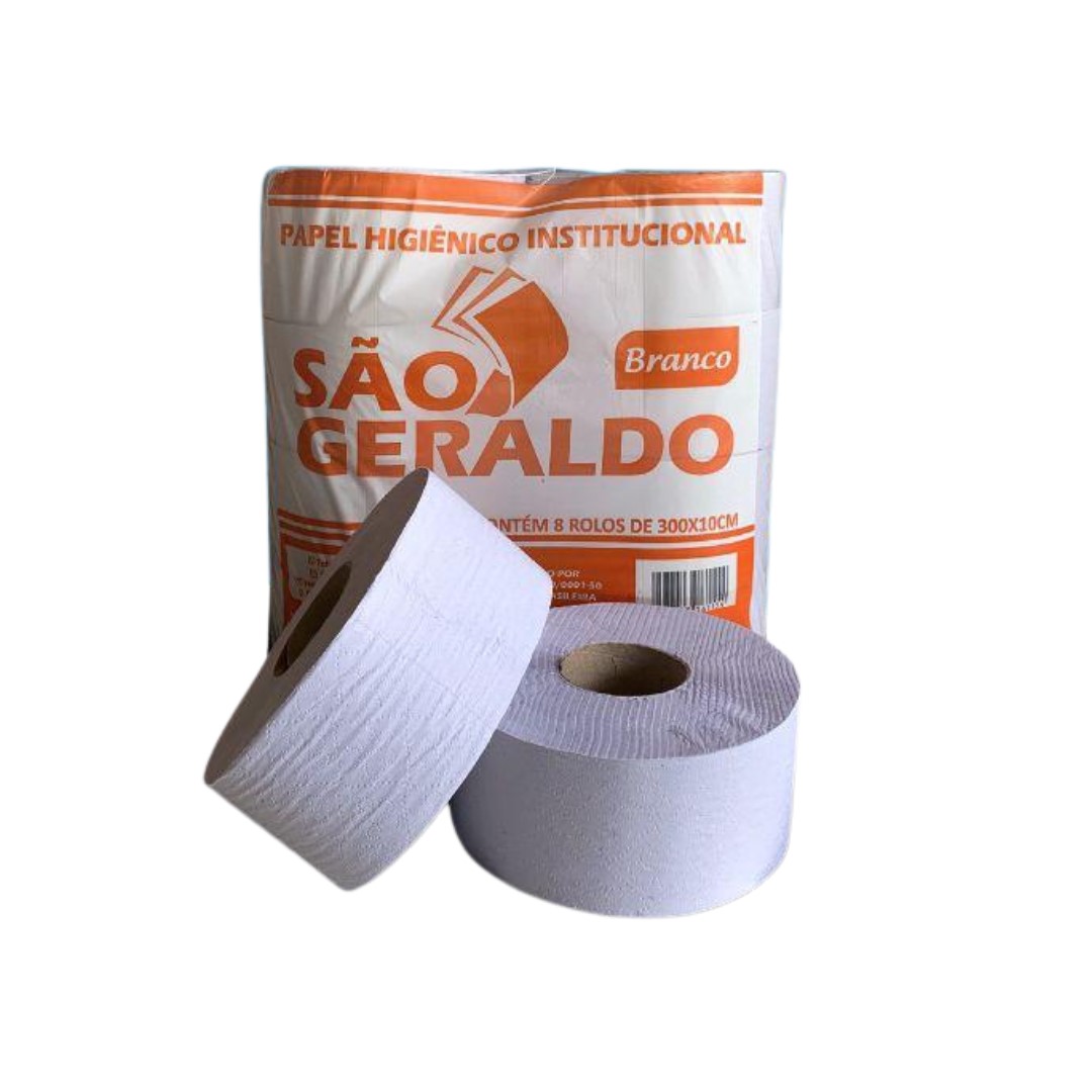 PAPEL HIG. ROLAO 8X1 SAO GERALDO 10X200M