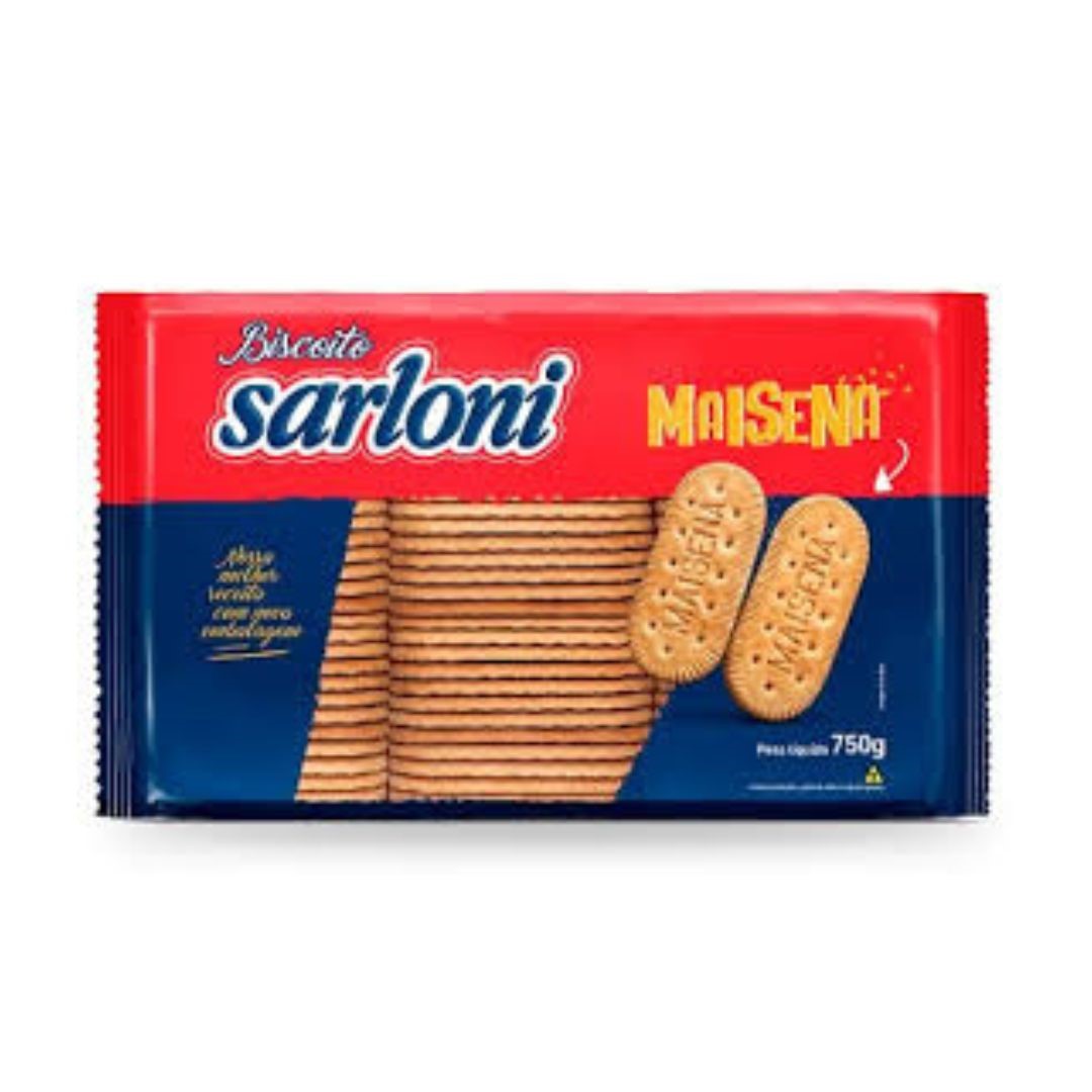 BISCOITO SARLONI MAISENA 750 G