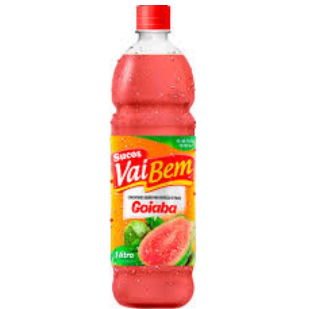 SUCO GOIABA CONCENTRADO VAI BEM 1L