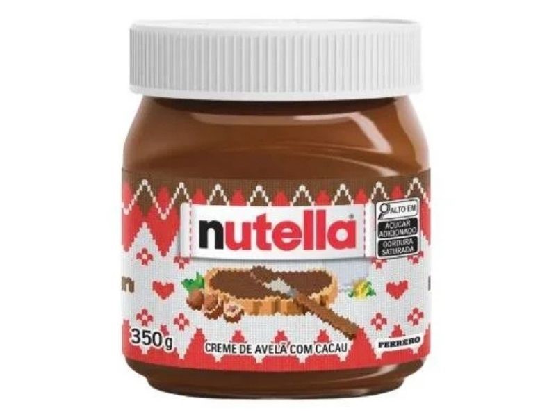 CREME FERRERO NUTELLA AVELA 350G NATAL