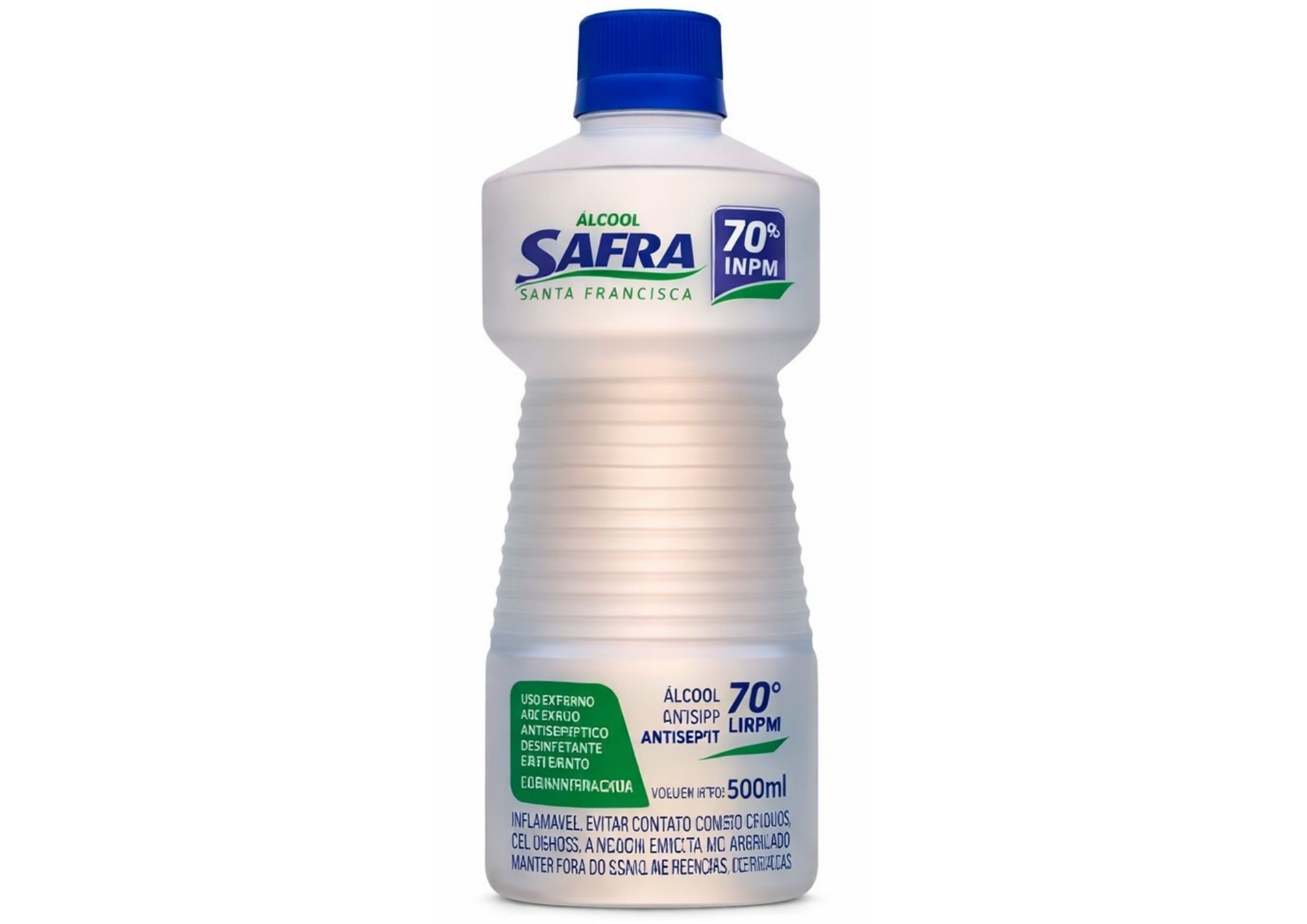 ALCOOL HIDRATADO 70° SAFRA 500ML