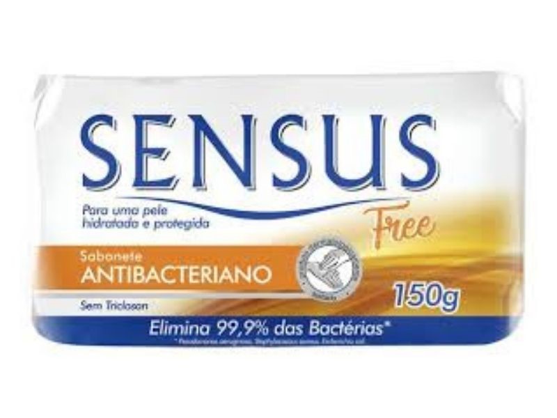 SABONETE SENSUS 150G ANTIBAC FREE