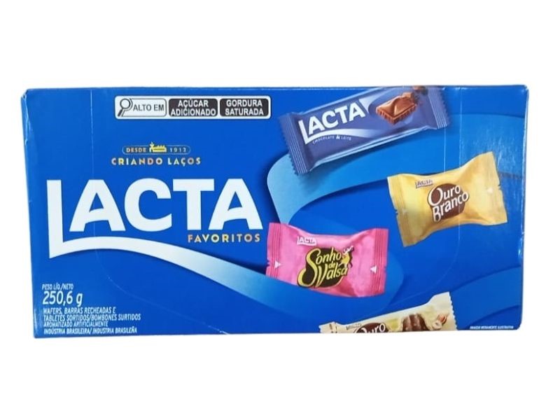BOMBOM LACTA FAVORITOS 250,6 G