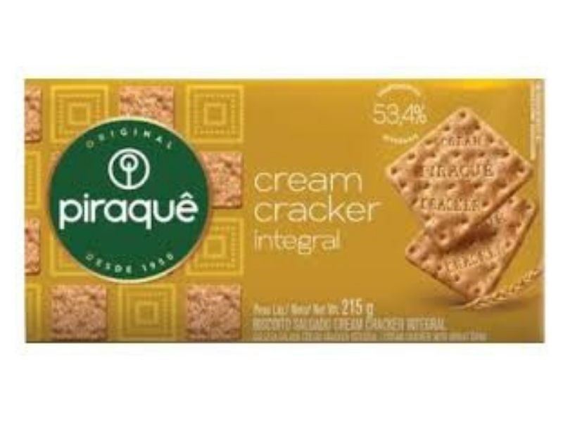 BISCOITO PIRAQUE 215G CRACK INTEGRAL