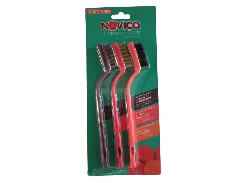 BT ESCOVA NOVICA LIMP PESADA C/3 BT275