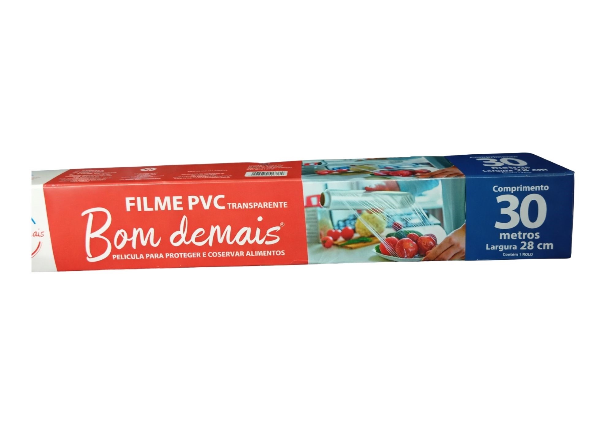 FILME PVC 28CM X 30M BOM DEMAIS