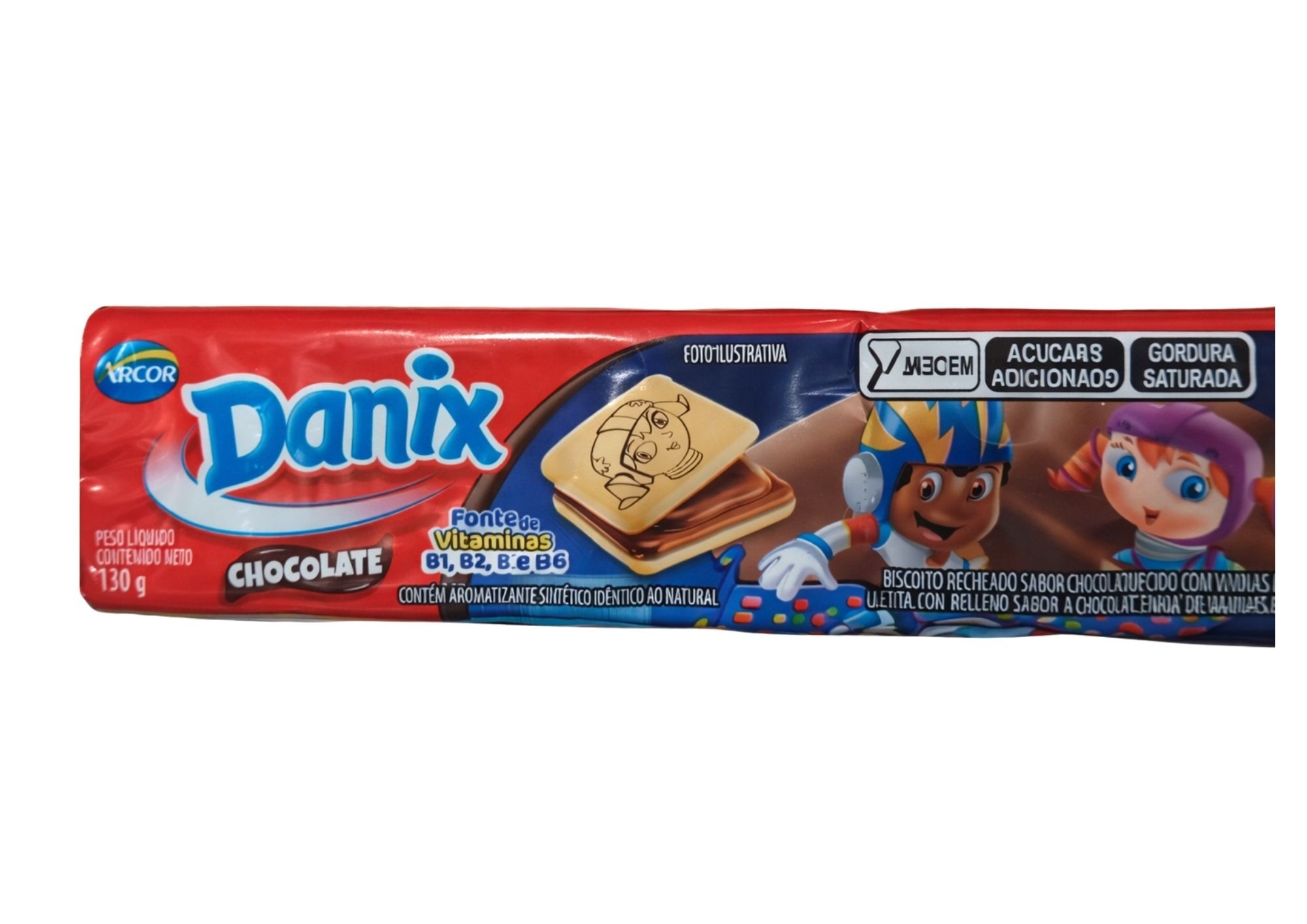BISCOITO DANIX 130G CHOCOLATE