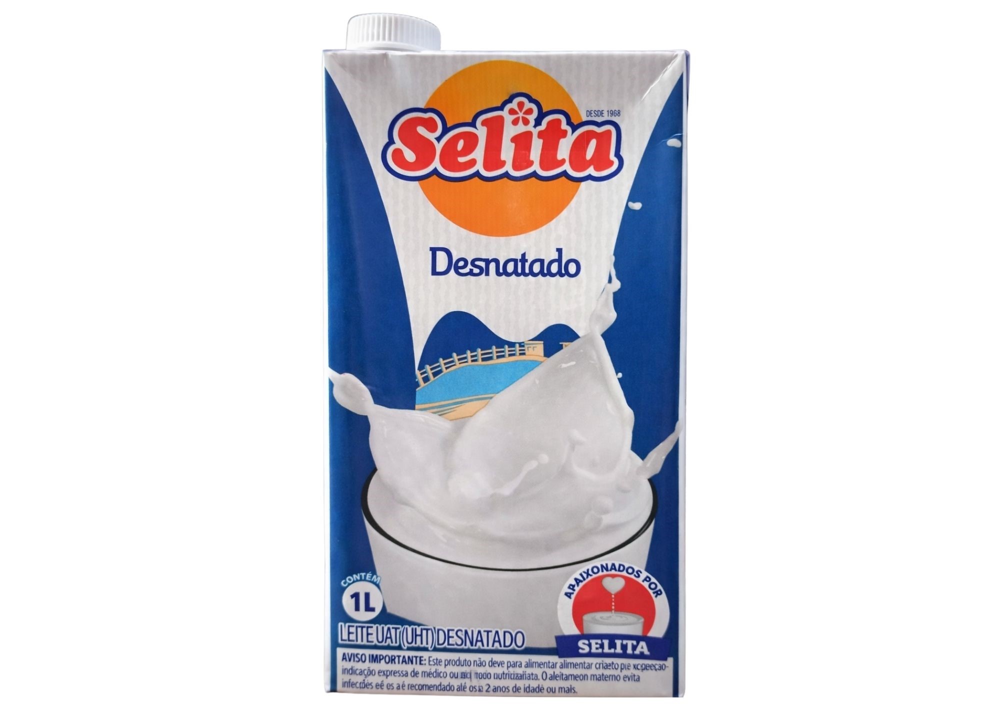 LEITE SELITA DESNATADO 1 L
