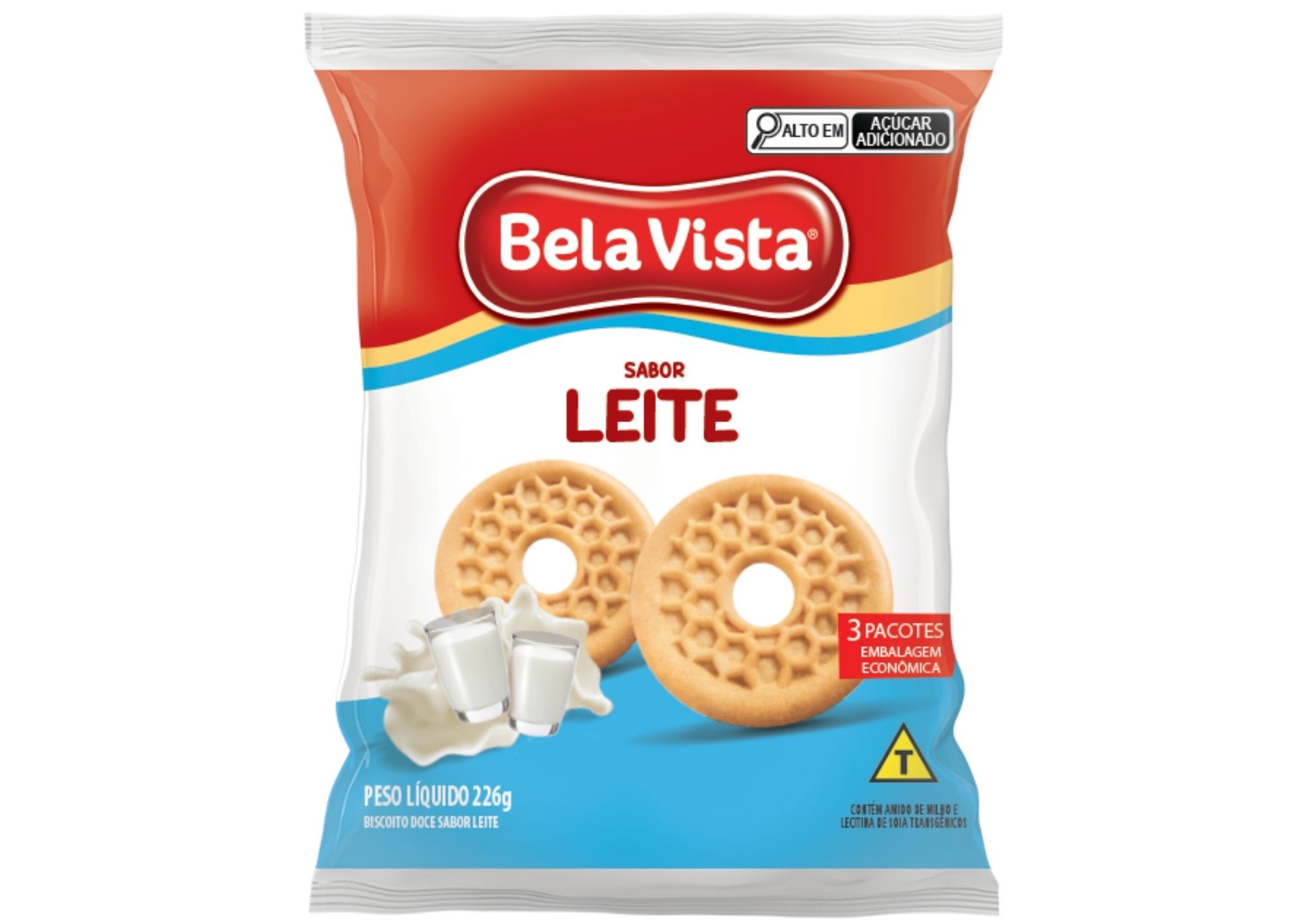 BV BISC BELA VISTA 226G LEITE