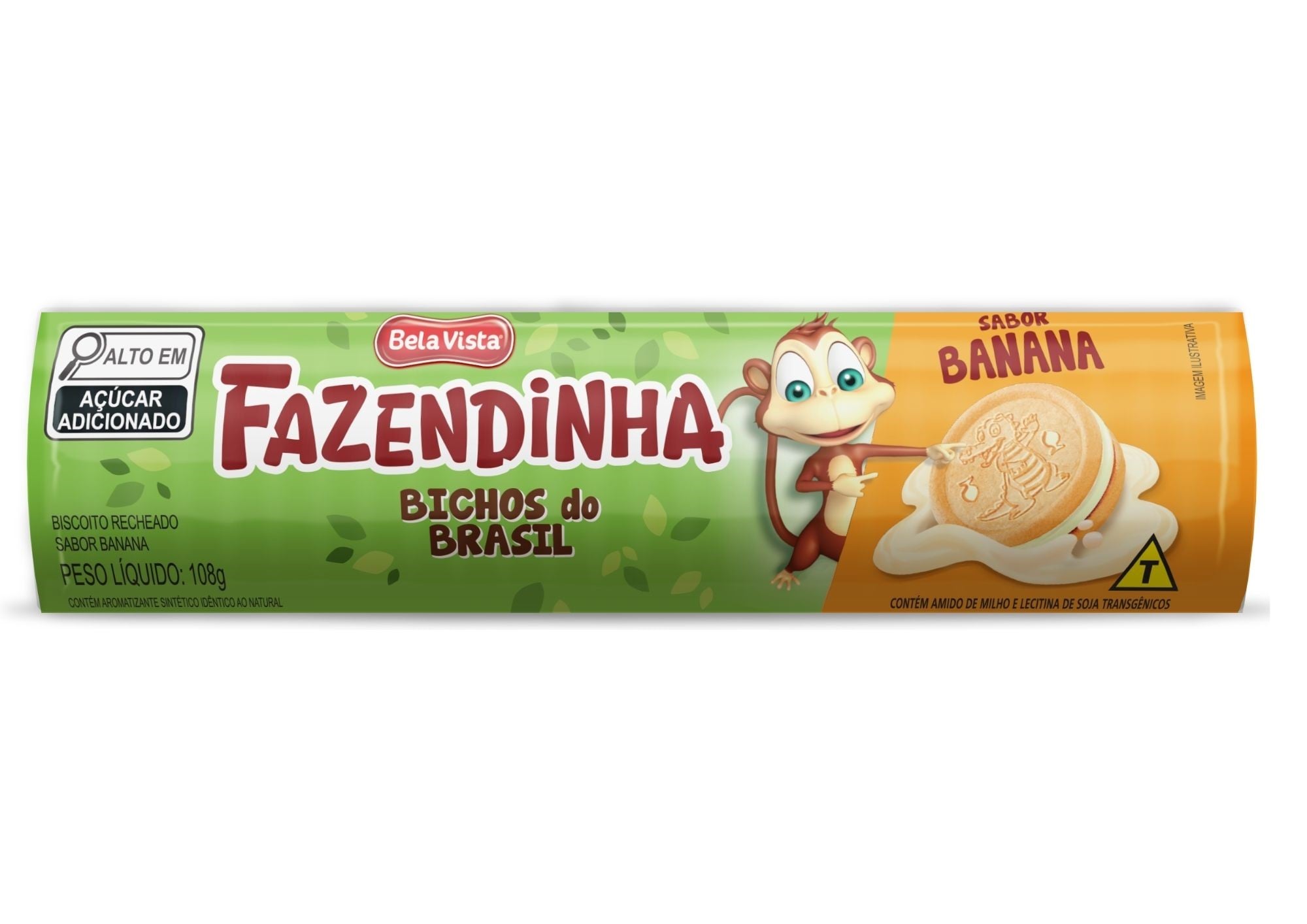 BV BISC FAZENDINHA BICHOS RECH 108G BAN