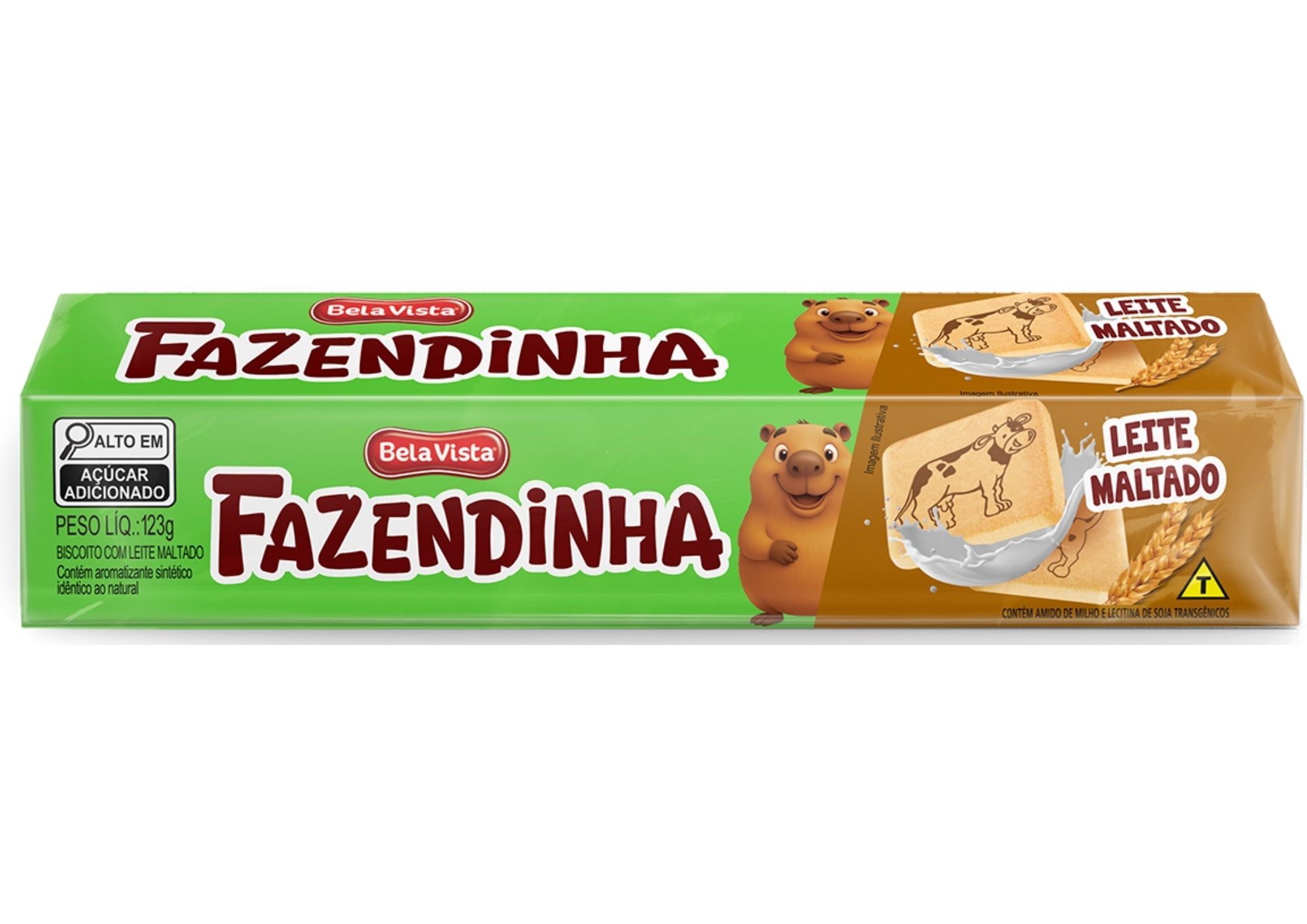 BV BISC FAZENDINHA 123G LEITE MALT