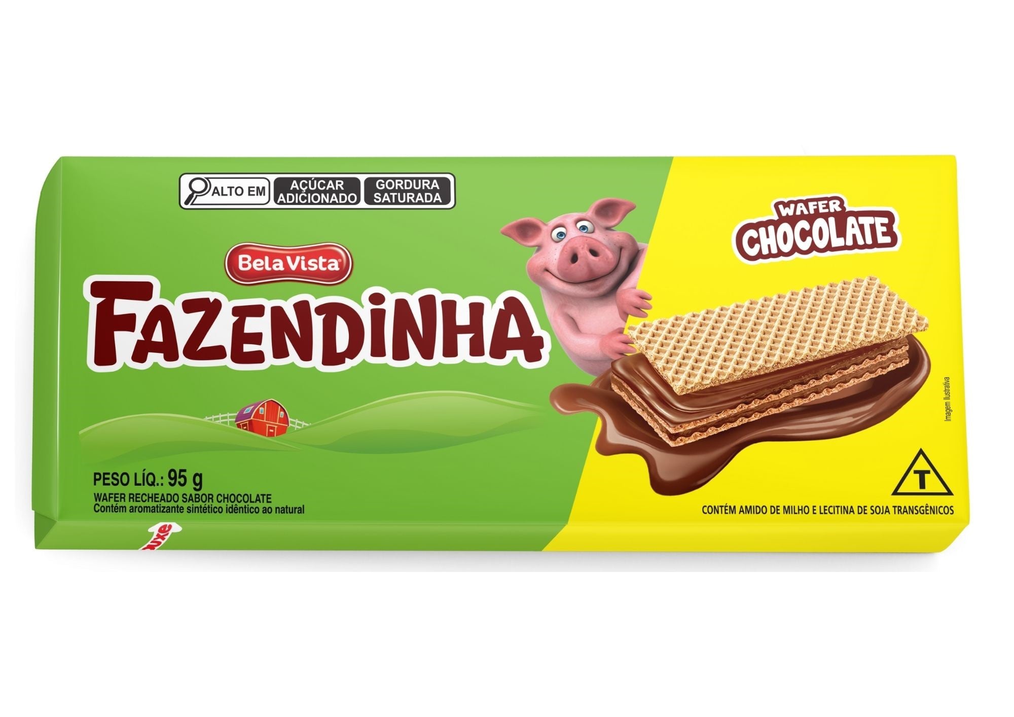 BV WAFER FAZENDINHA 95G CHOCO