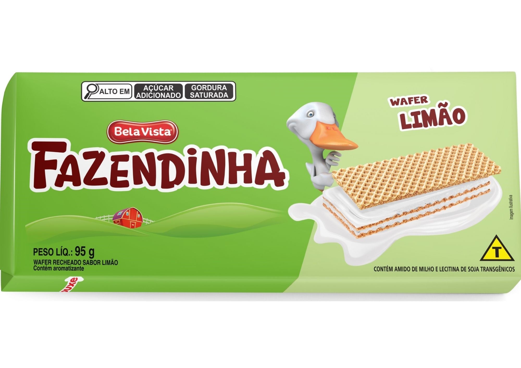 BV WAFER FAZENDINHA 95G LIMAO