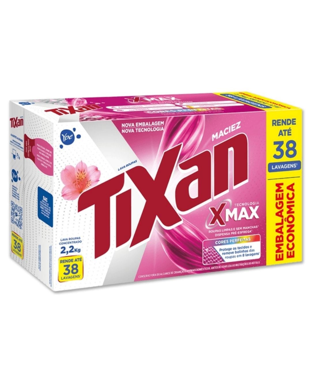 YPE LAVA ROUPAS TIXAN 2,2KG MACIEZ