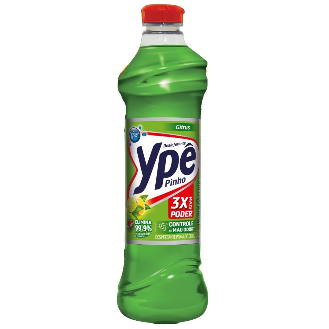 YPE DESINF. PINHO 500ML CITRUS