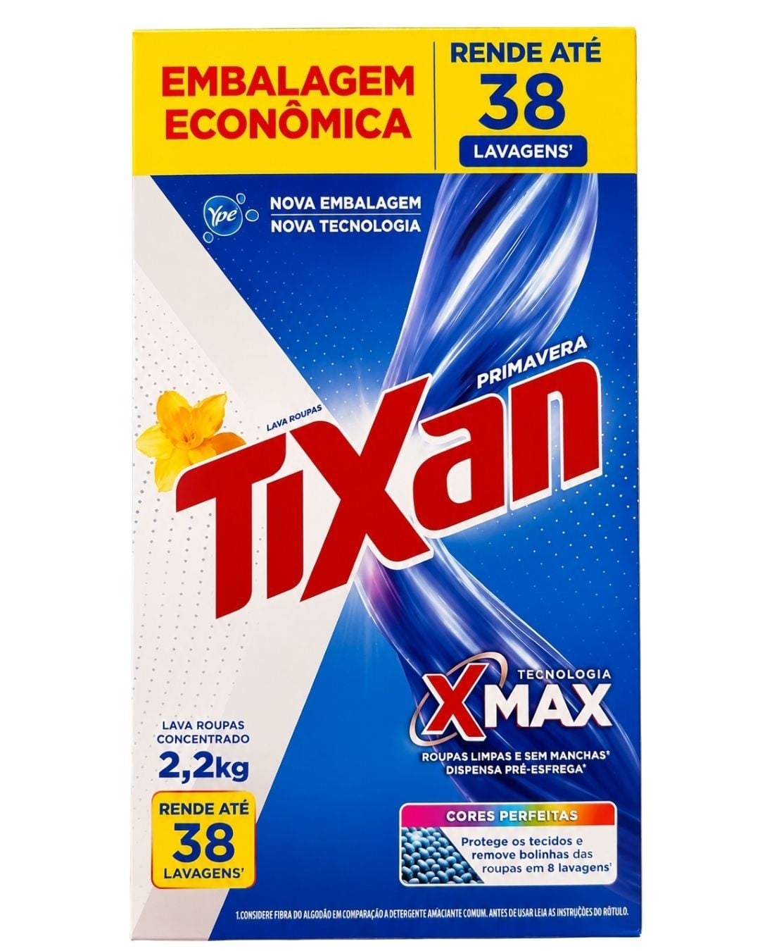 YPE LAVA ROUPAS TIXAN 2,2KG PRIMAV